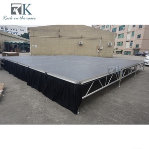 Outdoor <b>Stage</b> <b>Platform</b> 750kg/sq.m Loading Aluminum <b>Stage</b> <b>Platform</b> with Skirts Custom Color - Product Image 6