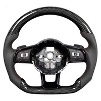 Volant personnalisé en carbone pour Volkswagen VW Golf MK7 MK7.5 Passat Jetta Lavida GTI GTD