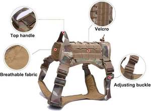 Bestseller Wasserdichtes Hunde geschirr Haustier produkte Luxus Hunde geschirr Hunde halsband und Leinen geschirr 3 PCS Set - Product Image 5