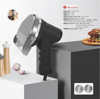 Chefmax Électrique Commercial Multi-Fonction Viande Dicer En Acier Inoxydable Spirale Cutter et Turquie Barbecue Couteau pour Restaurants