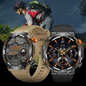 2026 New Arrival HT17 <b>Smart</b> Watch With Floodlight Flashlight Outdoor Watch Bluetooth <b>Phone</b> Call Waterproof Sports for Man - Product Image 2