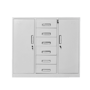 خزائن تخزين طبية حديثة من الفولاذ المقاوم للصدأ بالجملة للاستخدام في المنزل والمكتب والمدرسة، مطلية بالمسحوق المتين - Product Image 2