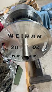 Hai lỗ có thể điều chỉnh miễn phí trọng lượng mạ điện trọng lượng tấm đĩa nhà phòng tập thể dục sức mạnh thiết bị đào tạo thép trọng lượng tấm - Product Image 4