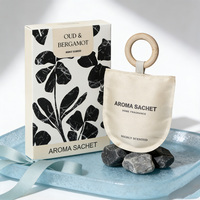 Sachet parfumé décoratif pour la maison, vente chaude, design tendance, diffuseur d'air suspendu, arôme naturel, sac en tissu, cadeau, vente en gros, personnalisable
