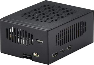 Raspberry <span class=keywords><strong>Pi</strong></span> 5 için Aismartlink Metal Kılıf, <span class=keywords><strong>Pi</strong></span> 5 Aktif Soğutucu, Hat Bağlantı Kartları, Soğutucu ve Hatlar için Yer, Ek Kartlar ve Soğutucu (Siyah) - Product Image 5