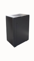 Armoire serveur standard 27U 19 pouces à poser au sol avec porte en maille, coffret de rack réseau pour équipements informatiques et de télécommunications