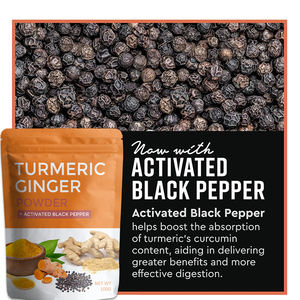Leche Dorada de Cúrcuma Nutritiva en Envase OEM con Polvo de Raíz de <span class=keywords><strong>Jengibre</strong></span>, Cúrcuma Vegana con Curcumina y Pimienta Negra para el Apoyo Articular - Product Image 2
