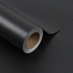 Custom Printed Luxury Dark Black Pearlescent Printed Gift Wrapping <b>Paper</b> Daily Festival Packing <b>Paper</b> - Product Image 3