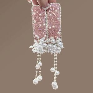 Inlaid Rhinestone <b>Bow</b> Tassel Hair <b>Clip</b> for Women Temperament Sweet Hairpin High-end Side Bangs <b>Clip</b> Fashion Hair Accessories - Product Image 3