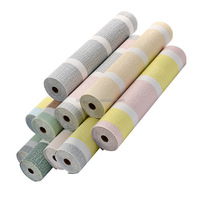 Rouleaux de décoration de chambre d'enfants imperméables doux IXPE couleur dessin animé autocollant de papier peint de salon autocollant de panneau mural
