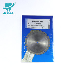 Disco Diamantato Elettrico Ai-oral a Doppia Faccia, Spessore 0,3mm - Ruota da Taglio Dentale Diretta dalla Fabbrica per Lavorazioni di Precisione - Product Image 2