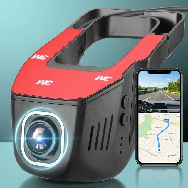 Auto Sight Waterproof Car Dash Camera IPS Touchscreen Starvis 2 Front 1080P WiFi App Control 1 Year Warranty 130-150 Angle