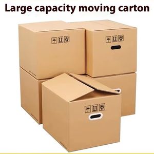 Оптовая продажа, пятислойная супер твердая большая картонная коробка, экспресс-упаковка, движущаяся картонная поверхность с покрытием для трафаретной печати - Product Image 5
