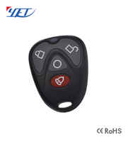 Télécommande sans fil RF 433 MHz à code roulant 4 boutons, portée 100 m, pour portail électrique, usage universel, marché chilien