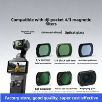 Kit de filtres 52 mm pour DJI Osmo Pocket 3 4, accessoires pour objectif, filtre CPL ND UV, filtre de diffusion noire, filtre étoile nocturne avec adaptateur d'extension