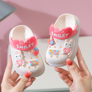 Venta al por mayor <span class=keywords><strong>de</strong></span> zapatos zuecos <span class=keywords><strong>de</strong></span> suela blanda <span class=keywords><strong>de</strong></span> verano para niños antideslizantes con diseño <span class=keywords><strong>de</strong></span> animales <span class=keywords><strong>de</strong></span> dibujos animados lindas <span class=keywords><strong>zapatillas</strong></span> cubiertas con dedos para bebés - Product Image 5