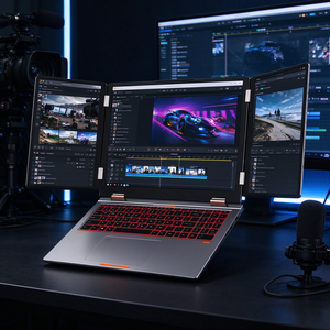 16 Inch Triple Screen Mobile Workstation Intel Core i5 32GB DDR4 1TB NVMe SSD Win-dows 11 Laptop - Product Image 3