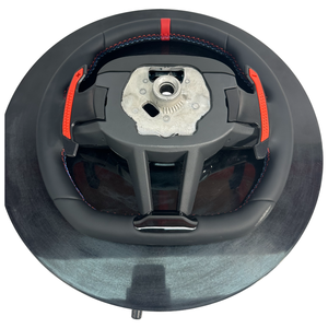 Volante Deportivo Personalizado en Cuero con Costuras a Color, Estilo LCI CS, para Modelos G Series M2/M3/M4 2021 - Product Image 6