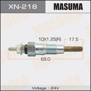 XN-218 makuma-Sistema de control de bujía incandescente, para NISSAN ATLAS, D14Z5 1400cc 11065-C8600 - Product Image 2