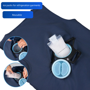 Gilet <span class=keywords><strong>de</strong></span> refroidissement le plus froid, veste <span class=keywords><strong>de</strong></span> gilet <span class=keywords><strong>de</strong></span> glace réutilisable pour temps chaud, gilet <span class=keywords><strong>de</strong></span> glace pour hommes et femmes pour le cyclisme - Product Image 4