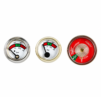Manomètre à diaphragme à ressort en laiton OEM HOWDY pour extincteur, accessoires pour extincteur