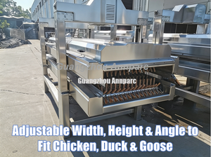 <span class=keywords><strong>Plumeuse</strong></span> automatique <span class=keywords><strong>professionnelle</strong></span> pour volailles 3000BPH, machine à plumer les poulets et les canards de grande capacité pour abattoir - Product Image 4