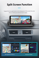 Radio de coche Android 14 DE 10,25 "para BMW E90 E91 E92 E93 320i Series 2005-2012 pantalla GPS navegación Multimedia VideoAudio 4G Idriver