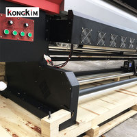 Machine d'Impression Numérique Double Face pour Bannières Flex, Imprimante Éco-Solvant Grand Format pour Bannières Enroulables et Autocollants 3.2m