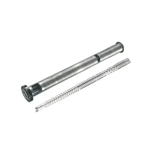 Parallel Twin Screw Barrel For Food Extruder Double Co-rotation Screws For Plastic Extruder Machine Spare Parts