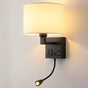 Iluminación Accesorios <span class=keywords><strong>de</strong></span> iluminación <span class=keywords><strong>de</strong></span> <span class=keywords><strong>pared</strong></span> Cabecero Aplique Lamparas <span class=keywords><strong>De</strong></span> <span class=keywords><strong>Pared</strong></span> Lámpara <span class=keywords><strong>de</strong></span> <span class=keywords><strong>pared</strong></span> <span class=keywords><strong>de</strong></span> hotel con enchufe y cable <span class=keywords><strong>de</strong></span> enchufe - Product Image 1