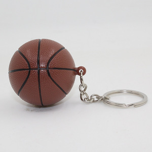 Porte-clés de <span class=keywords><strong>basket</strong></span>-ball LED, cadeau créatif, vocalisation, lumineux, dessin animé, ornement suspendu pour clé de voiture, pendentif personnalisable - Product Image 6
