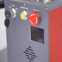 Machine de marquage et de gravure laser à fibre CNC Lightburn JPT MOPA M7 50W/60W/100W refroidie par air pour métal avec prise en charge DXF/BMP/AI/PLT