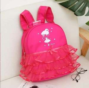 01003 pas cher EXW <span class=keywords><strong>prix</strong></span> nouveaux modèles sacs filles Logo personnalisé danse Ballet mignon sac - Product Image 4