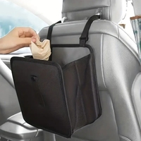 Prix usine suspendu sac poubelle de voiture peut Premium étanche litière sac à ordures organisateur automatique 1.85 gallons poubelle support de stockage