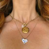 Pendentif Cœur Citron Fait Main, Imperméable, Faible MOQ, Style Tendance, Respectueux de la Peau, Couleurs Vives, Design Coloré, pour Soirée Romantique