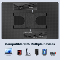 16I Inches Monitor for Laptop Extension Panel Type-C USB Connection Plug and Play No Driver Needed IPS Panel 178 Degree Wide