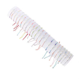Braccialetto di Perle Irregolari e Perline 2400pz Multicolore Gioielli alla Moda per Donne - Product Image 1