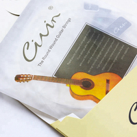 CIVIN CC90 Clear Tone 28-43/28-45 Environmental Anti-Rust Coated Normal Tension 6-String Set Classical Guitar Strings