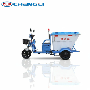 Tricycle électrique sanitaire 500L anti-retournement avec caméra de recul HD et longue autonomie pour le nettoyage urbain et l'hygiène municipale - Product Image 6