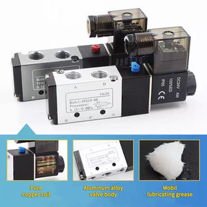 4V210-08 Airtac-type luchtregelkleppen DC24V 5-weg 2-positie elektrisch pneumatisch magneetventiel IP65 PT1/4 - Product Image 4