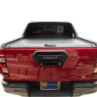 Couvercle de couvercle de tonneau sur mesure pour Toyota Hilux Revo Pickup couvercle de volet roulant en aluminium couverture de lit étanche