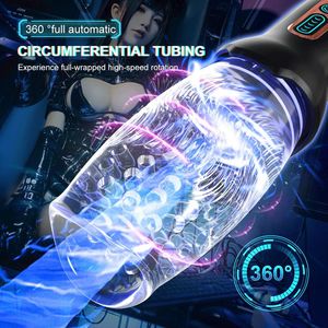 Delove Vente à Chaud Télescopique Main Libre Rotation Vibrant Points Hauts Masturbation Étanche Avion Coupe Adult Sex Toys for Me - Product Image 5