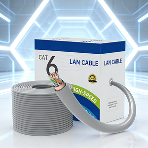 Sipu <span class=keywords><strong>สาย</strong></span><span class=keywords><strong>แลน</strong></span> Cat6ความเร็วสูงสำหรับไวไฟเราเตอร์โมเด็มสวิตช์การเชื่อมต่อ305M กล่อง - Product Image 1