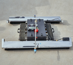 Robot nettoyeur photovoltaïque entièrement automatique pour panneaux solaires, machine double usage humide et sec, efficacité climatique froide - Product Image 1