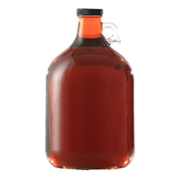 NEWRAY Usine Vente en Gros 1 litre 2L Verre Ambré Growler California Brewing Pichet Verre Bière Bouteille d'Eau pour Vin Fait Maison Cidre