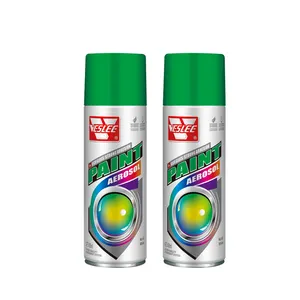 Vernice di colore Spray verde ad asciugatura rapida ecologica in fabbrica per legno/plastica/metallo