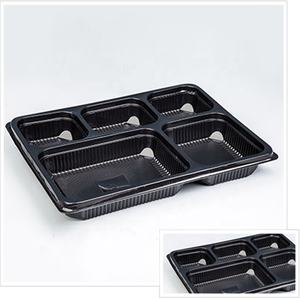 <span class=keywords><strong>Plateau</strong></span> de <span class=keywords><strong>repas</strong></span> à emporter, boîte à Lunch en PP conteneur d'aliments en plastique, avec bon prix - Product Image 3