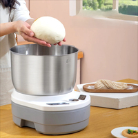 Machine à pétrir la pâte 5L 7L en acier inoxydable, robot de cuisine électrique, pétrin à pain, pizza, farine, mélangeur alimentaire pour la pâtisserie