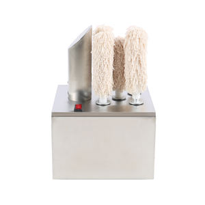 เครื่องเช็ดแก้วสแตนเลส 5 หัว |   เครื่องขัดและอบแห้งแก้วบาร์เชิงพาณิชย์ - Product Image 1