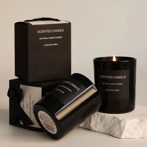 Vela Aromática Personalizada con Logotipo en Frasco, Velas Perfumadas de Lujo, Regalos de Boda para Invitados - Product Image 3